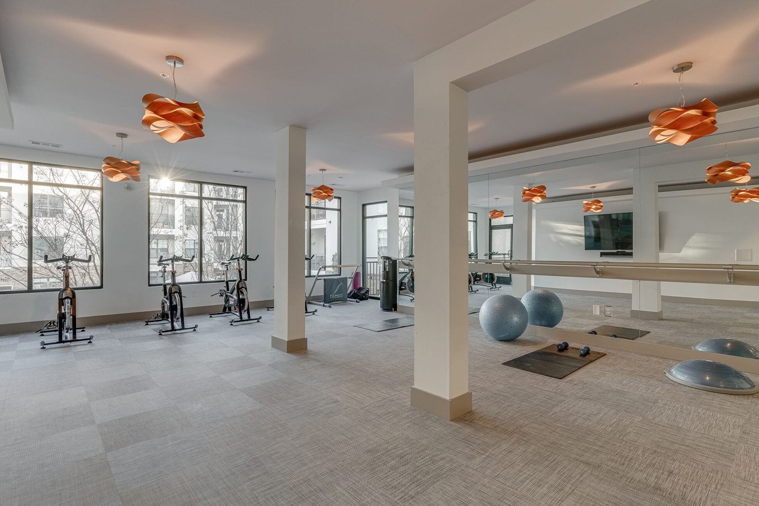 Avalon at Seven Springs - Interior Gym Area